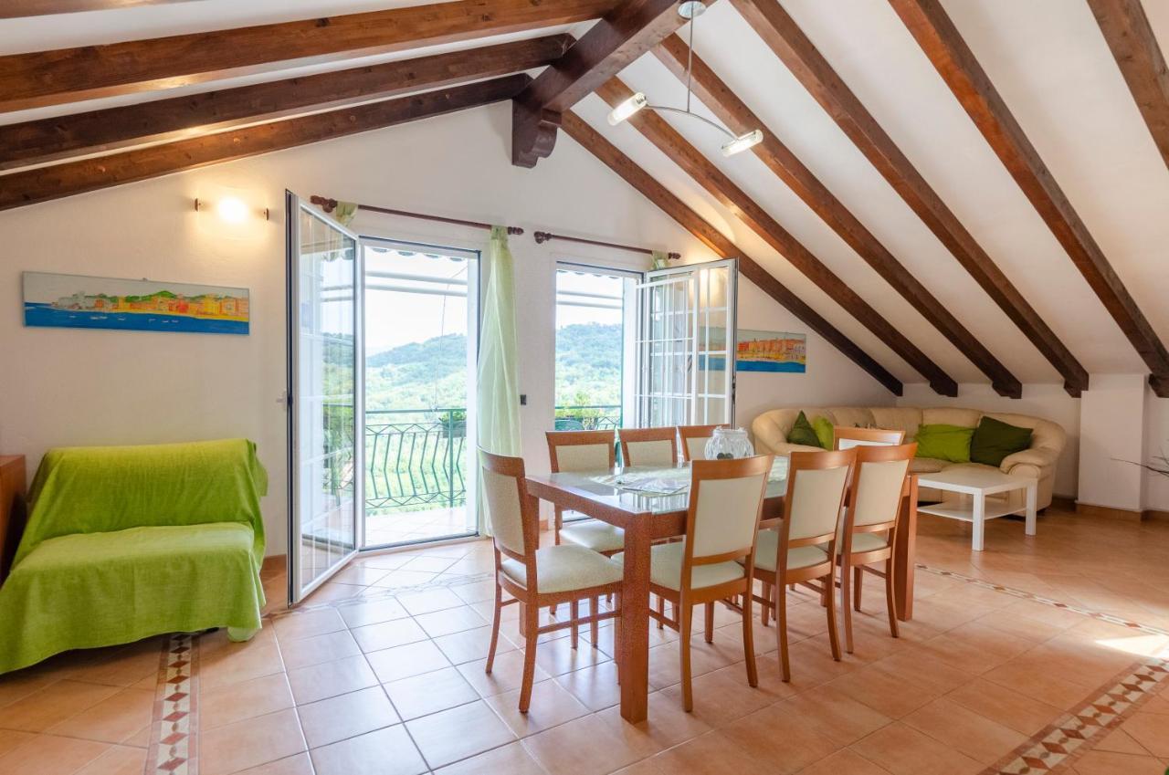 Ca' Do Pescou, Charming 2,Bedroom Apartment With Stunning Hill Views Overlooking The Greenery Rapallo Dış mekan fotoğraf