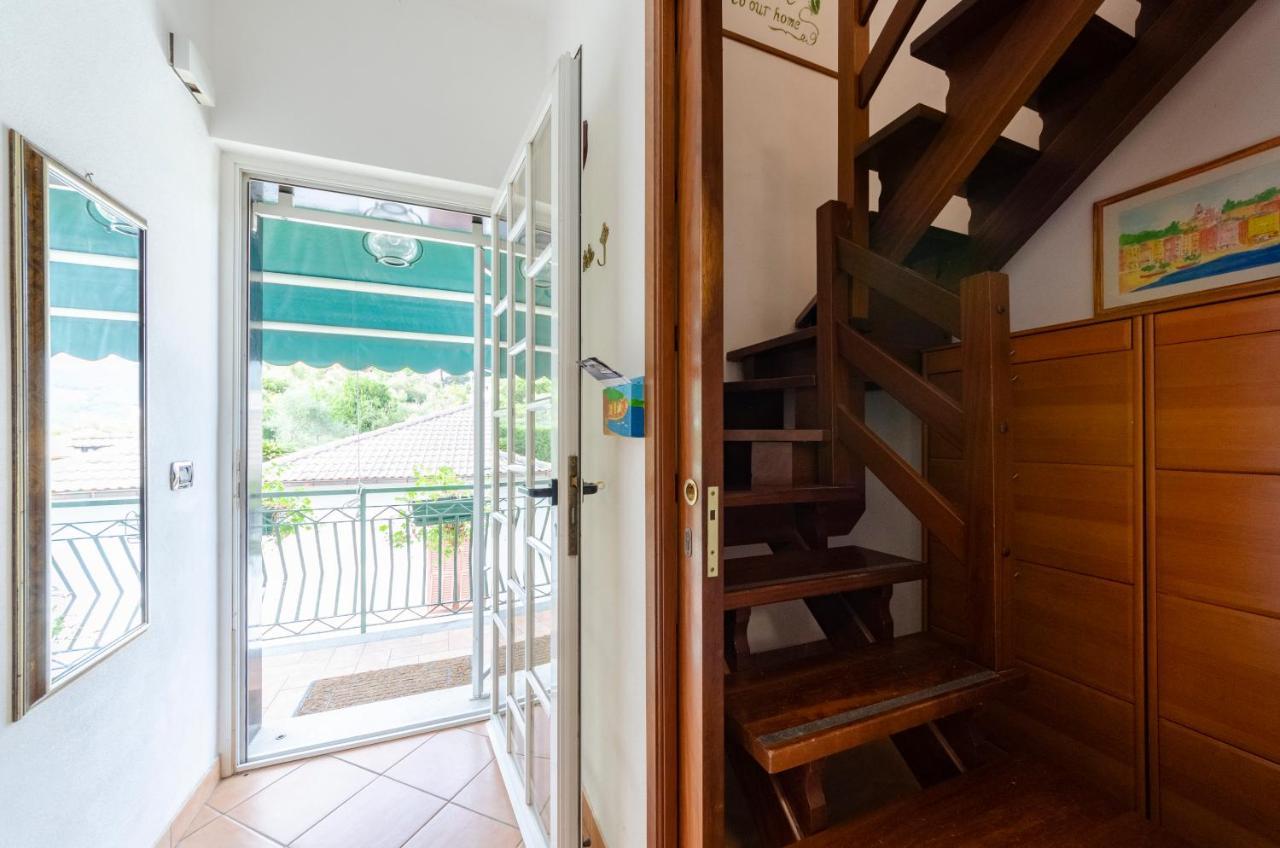 Ca' Do Pescou, Charming 2,Bedroom Apartment With Stunning Hill Views Overlooking The Greenery Rapallo Dış mekan fotoğraf